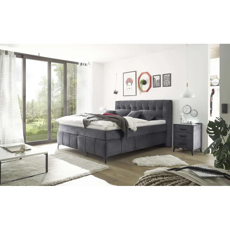 ED Exciting Design Boxspringbett Oregon mit Duo-Matratze - Ihr Traum vom perfekten Schlaf