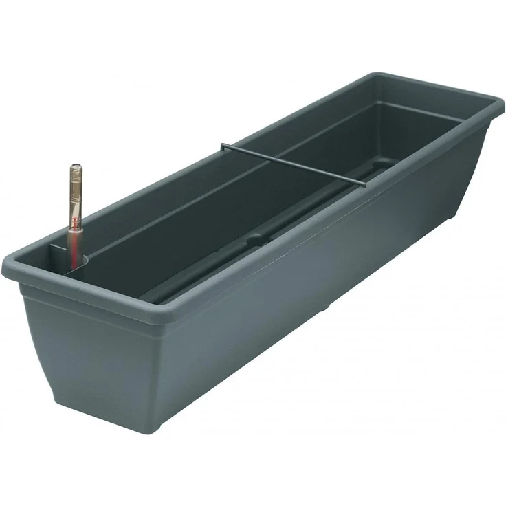 Geli Blumenkasten Bewässerungskasten Aqua Toscana incl. Wasserstandanzeiger – Bild 4