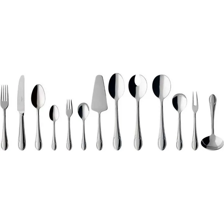 Villeroy & Boch 'Mademoiselle' Tafelbesteck 68tlg. Silber