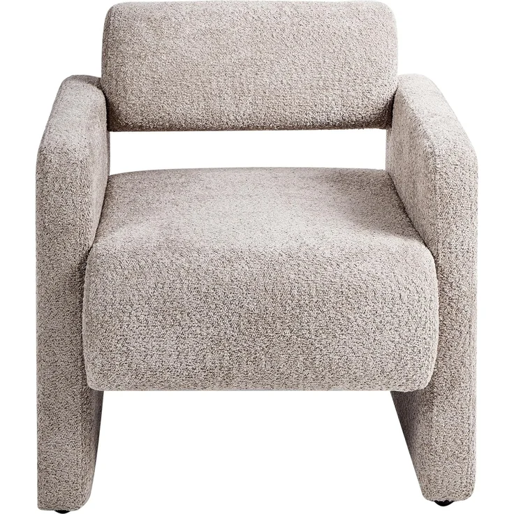 Sessel HALLSBERG Bouclé Taupe – Bild 5