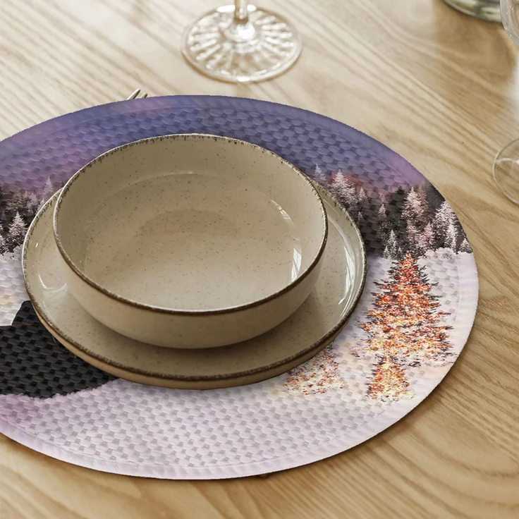 Hermia Concept '4171Supla' Tischset, Mehrfarbig, Ø 37 cm – Bild 2