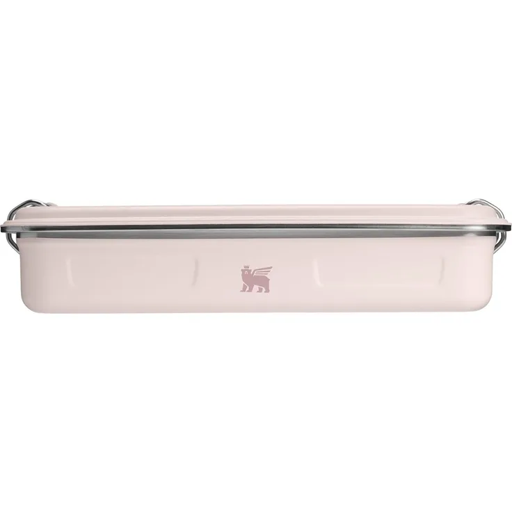 Stanley Useful Classic Box 1.2L - Spülmaschinenfest - Lunchbox aus Edelstahl - Stapelbare Sandwich-Box - BPA-Frei - Sicherer Verschluss - Rose Quartz