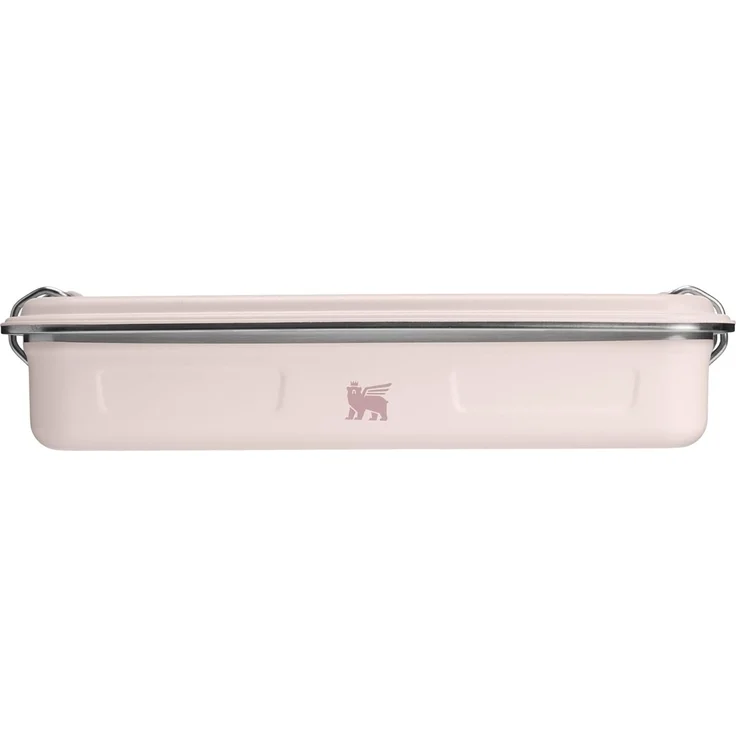 Stanley Useful Classic Box 1.2L - Spülmaschinenfest - Lunchbox aus Edelstahl - Stapelbare Sandwich-Box - BPA-Frei - Sicherer Verschluss - Rose Quartz