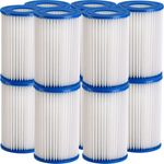 MONZANA® 10x Filterkartuschen Größe II 138x105mm Typ H