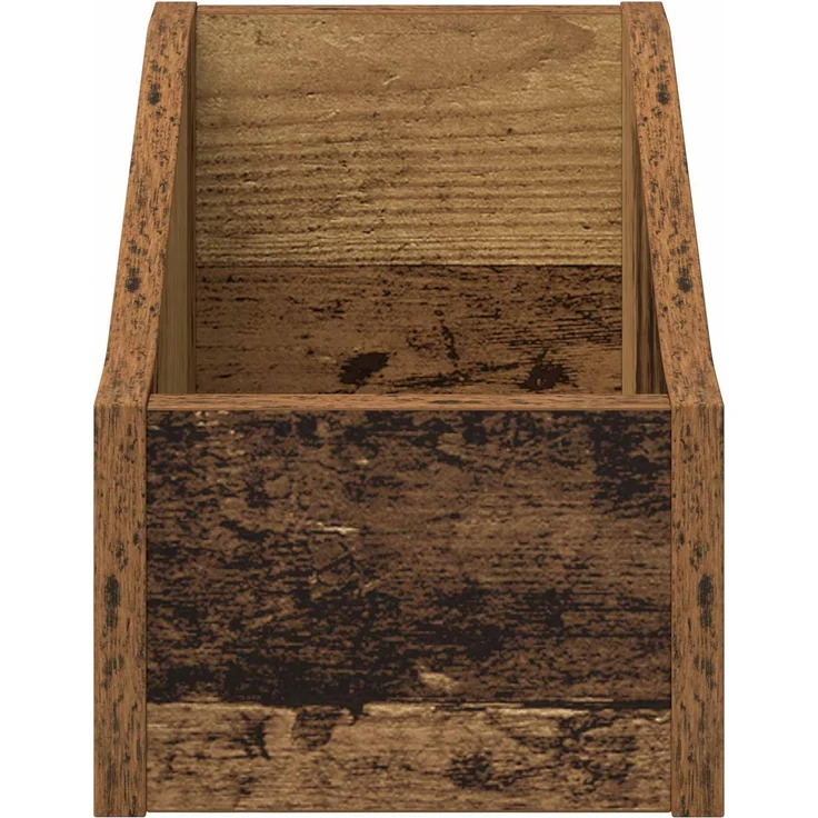 vidaXL LP Plattenbox 2 stk. Altholz 18 x 32 x 18 cm Holzwerkstoff 8012807 – Bild 5