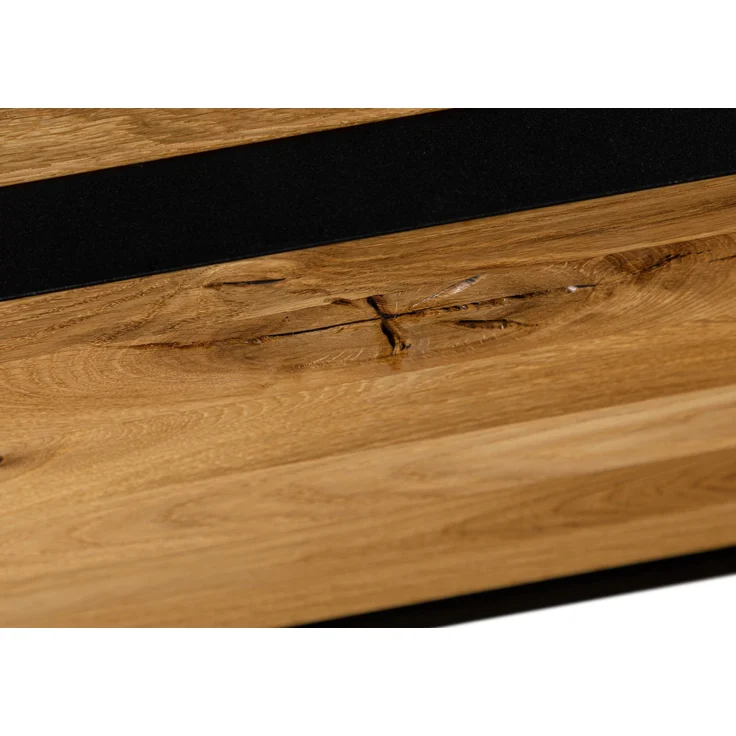 Lowboard Wildeiche 200x53x32 natur geölt STARNBERG #13 – Bild 4