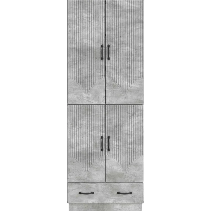vidaXL Schrankset 2 pcs Holzwerkstoff 3416775 – Bild 4