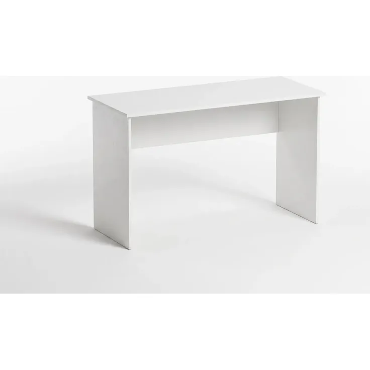 Sleepyshop24 Schreibtisch Weiß 90x51 cm - Kompakter Computertisch für Home Office, Kinderzimmer & Studenten - Stabiler PC-Tisch Platzsparend – Bild 3