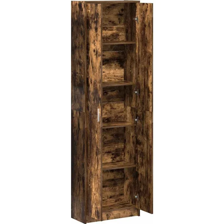 vidaXL Kleiderschrank Geräucherte Eiche 55 x 25 x 189 cm 3334012 – Bild 5