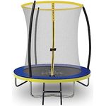 Ultima 4 Zero Gravity Trampolin Ø 183 cm, inkl. Leiter und Sicherheitsnetz, TÜV geprüft, für Nutzer bis 50 kg