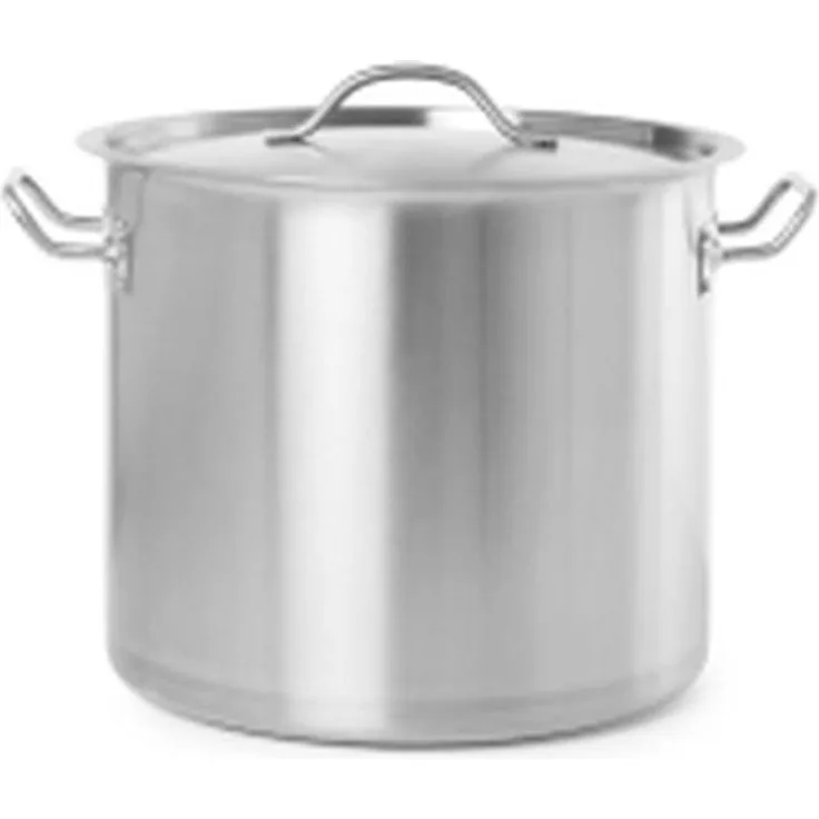 HENDI Kochtopf - mit Deckel, Budget Line, 71L, ⌀450x(H)450mm