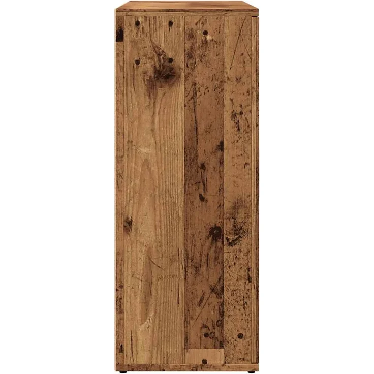 vidaXL Sideboard Altholz-Optik 91x29,5x75 cm Holzwerkstoff 855906 – Bild 4