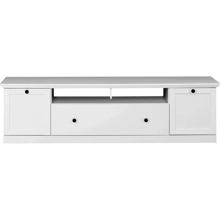 TV-Lowboard Baxter in weiß Landhaus 177 cm – Bild 1