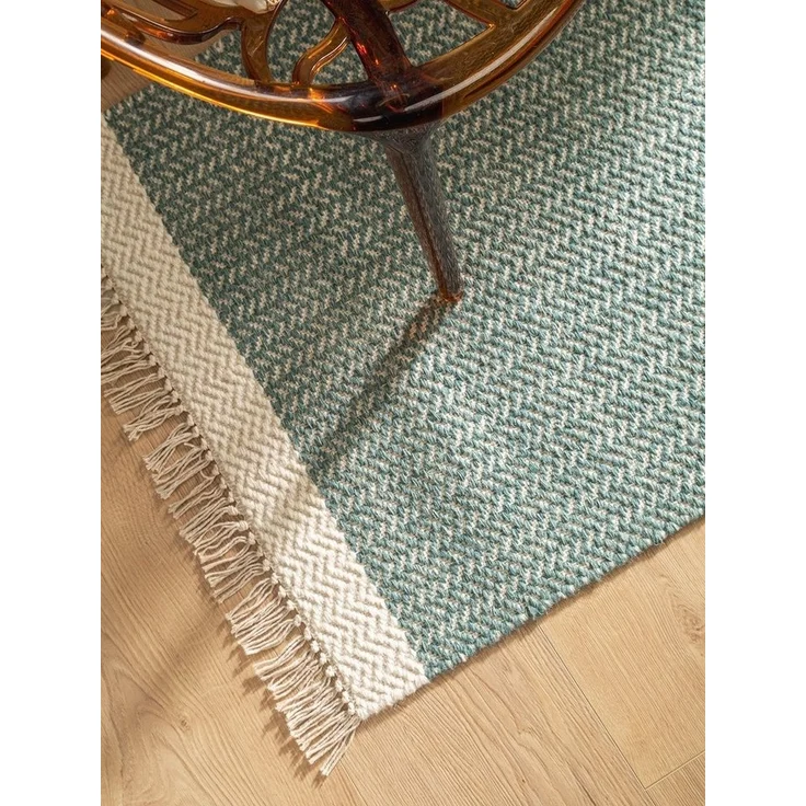 benuta Wollteppich Kim, rechteckig, Höhe: 5 mm, Kunstfaser, Berber, Ethno-Style, Wohnzimmer – Bild 3