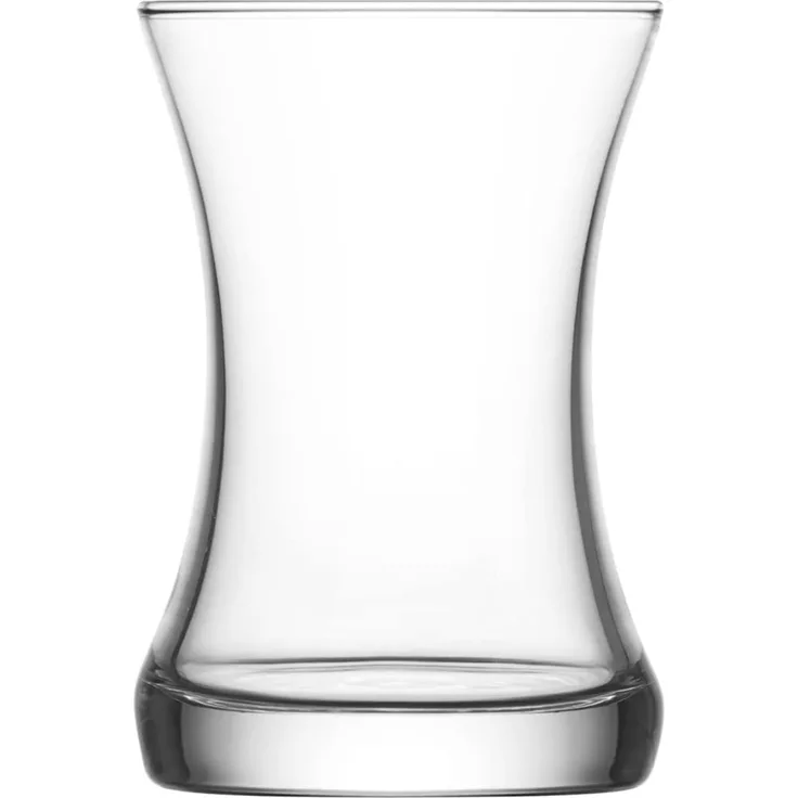 LAV Zen Teegläser aus Borosilikatglas - 6er Set, 155 ml, transparent