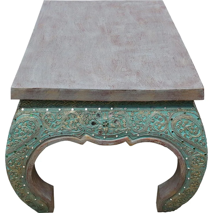 Oriental Galerie Opiumtisch Couchtisch Opiumtisch 1m x 50 Antik verschiedene Farben Variante – Bild 5