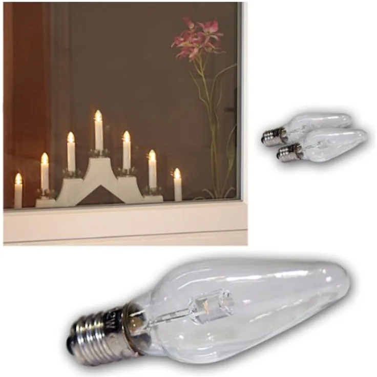 Star Trading Universal LED-Ersatzleuchtmittelset, 3er Set, Warmweiß 2100 K, Klar, 10-55 Volt, 0,2W