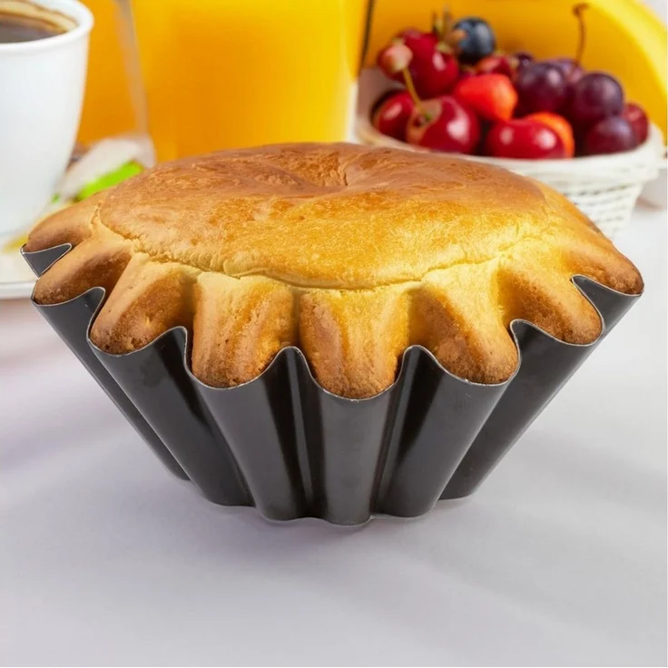 Schneider GmbH Backform 12 x Kuchenform Brotbackform BRIOCHE Non-Stick Antihaft – Bild 2