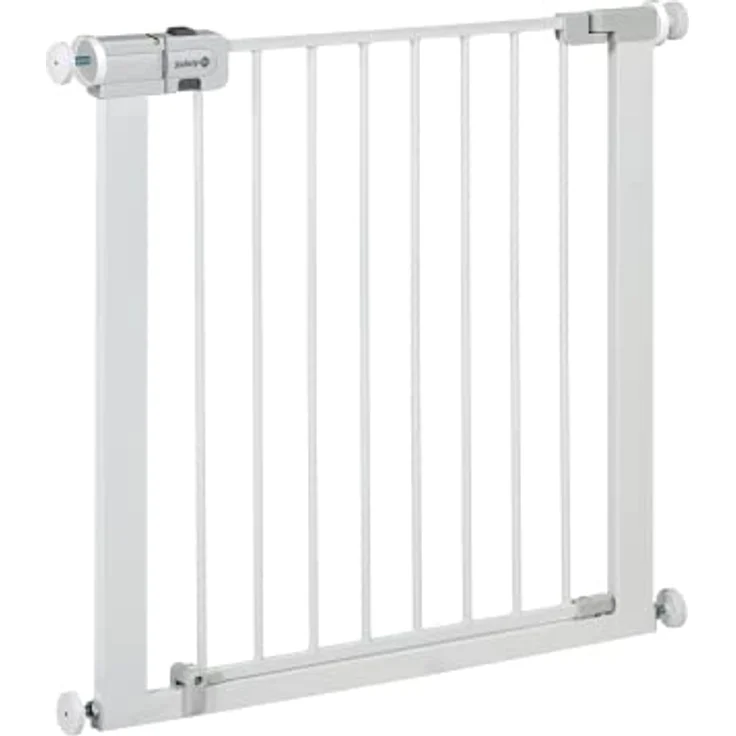Safety 1st 'U-Pressure' Treppenschutzgitter, für Türbreiten 73-80 cm, Klemmbefestigung, Metall, Weiß – Bild 2