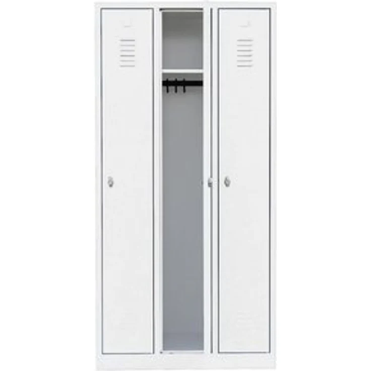 Steelboxx Spind für 3 Personen Kleiderspind Personalschrank 180x88,5x50cm (1-St) Komplett verschweißt und montiert- keine Montage erforderlich – Bild 6