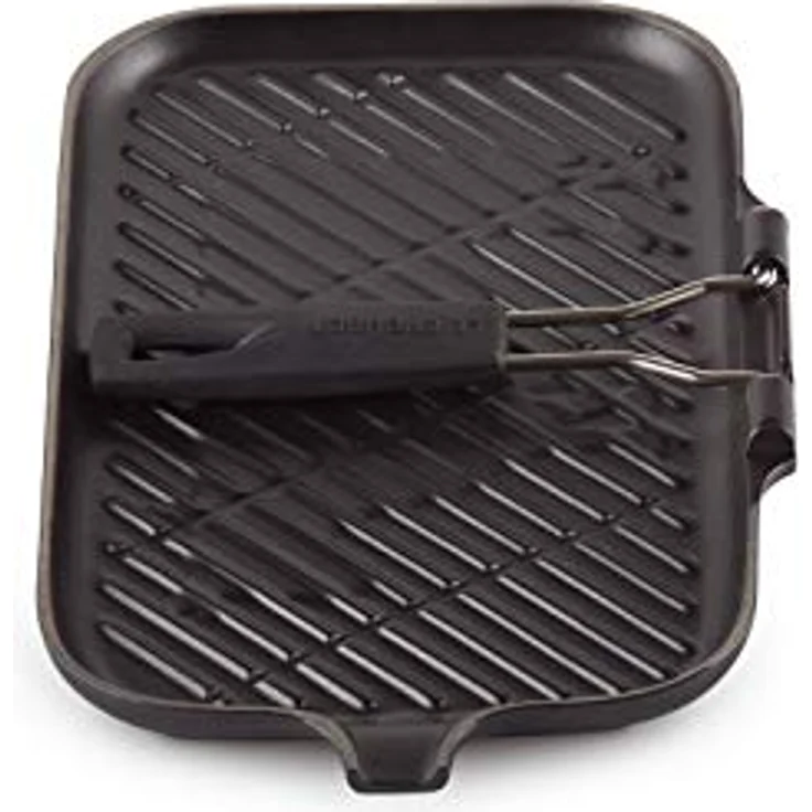 Steakgrillpfanne Rechteckig Schwarz Gusseisen Le Creuset - GasBackofen geeignet – Bild 5