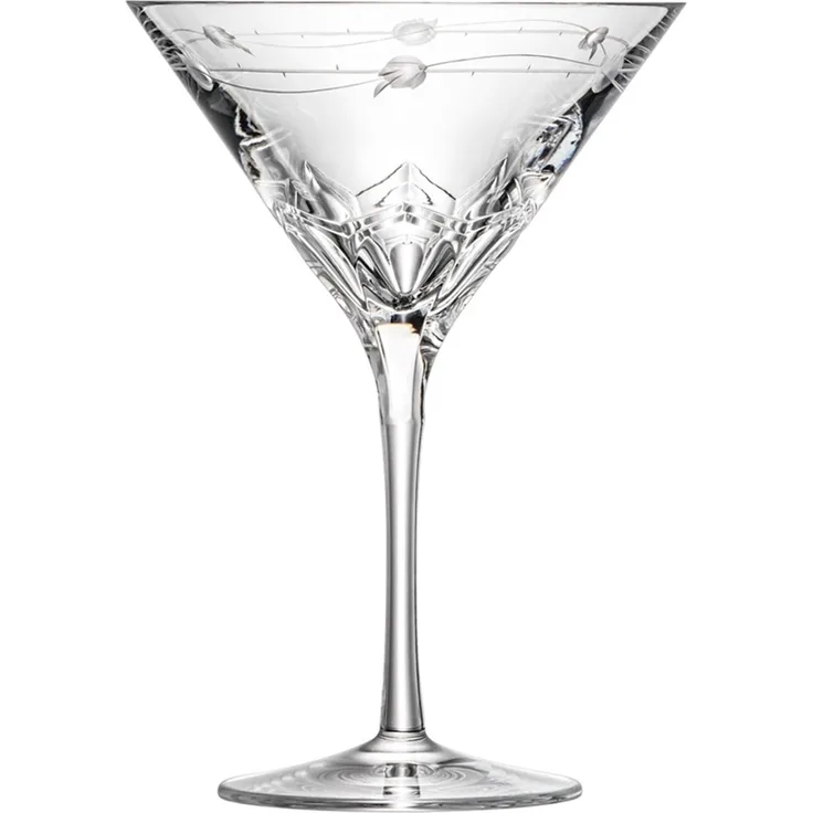 ARNSTADT KRISTALL Cocktailglas Lilly (17,5 cm) - Kristallglas mundgeblasen · von Hand geschliffen · H, 1-tlg, Kristallglas