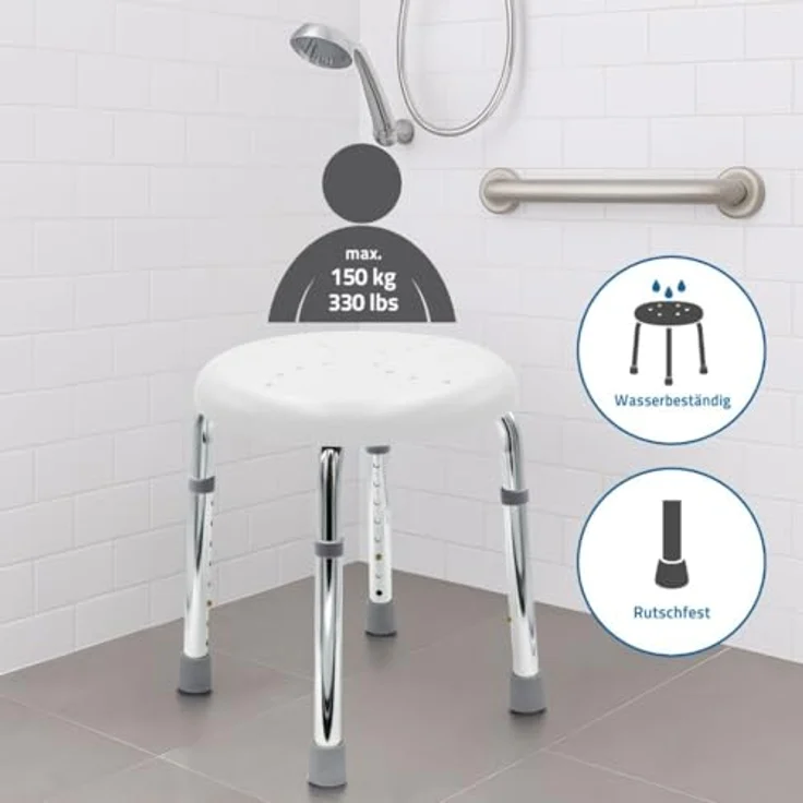 Ridder Badhocker Go, belastbar bis 150 kg – Bild 5