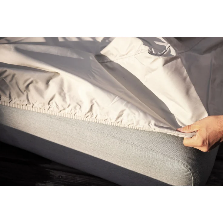 KETTLER KETTCARE Abdeckhaube für EGO Sonnenliege grau Polyester mit PU-Beschichtung 210 x 87 x 29 – Bild 5