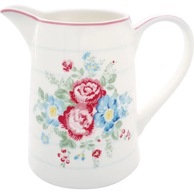 Greengate Henrietta Krug white 1,0 l weiss