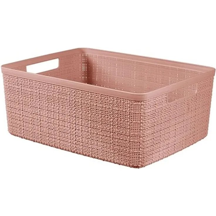 Curver Aufbewahrungsbox "Jute Recycling" M