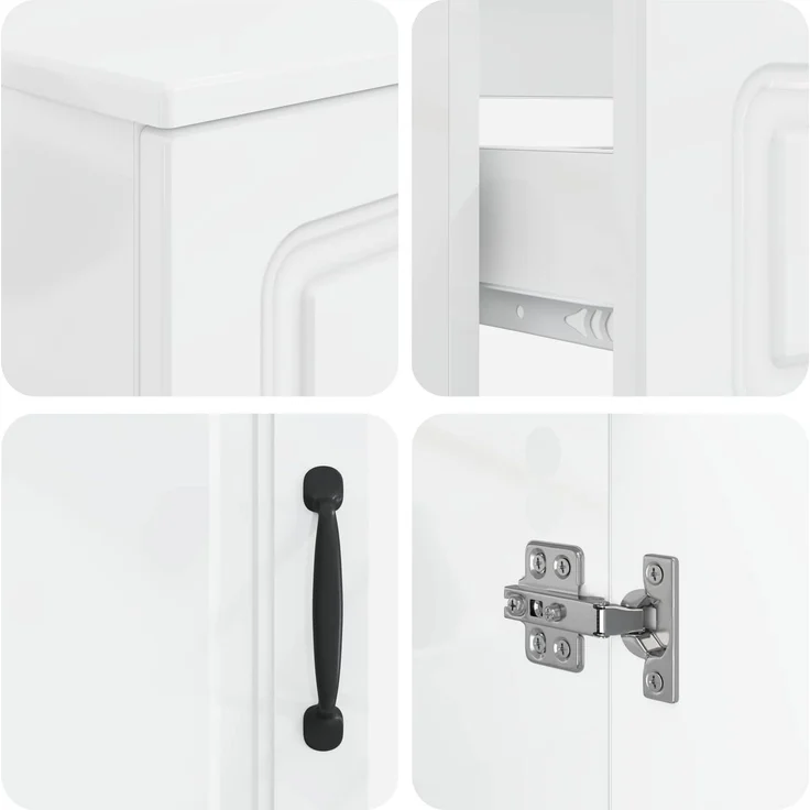 vidaXL 3-teiliges Badezimmer-Schranksystem UTRECHT 3 stk. 3418057 – Bild 6