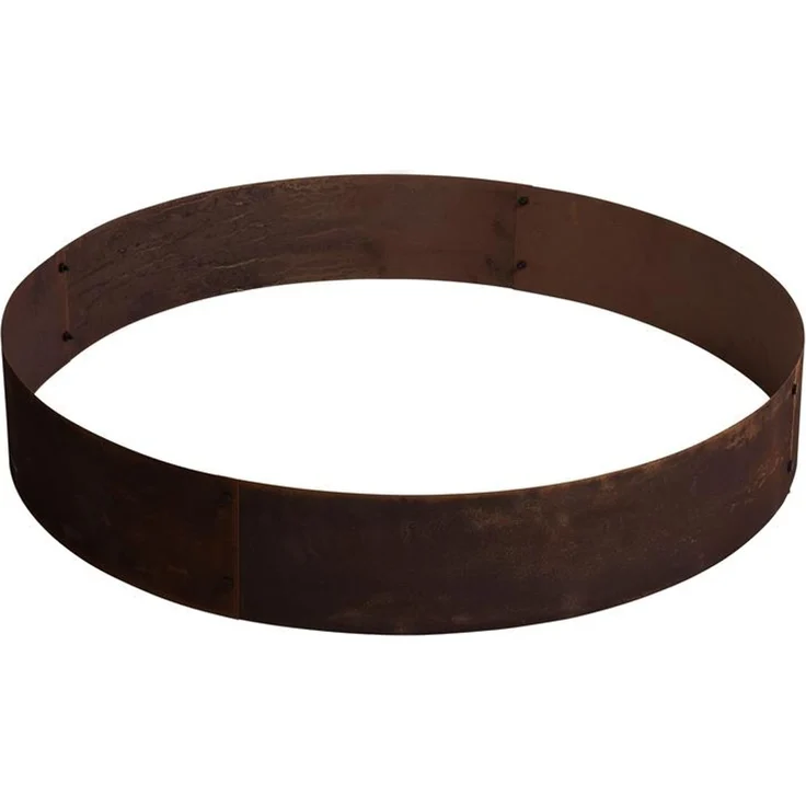 Pflanzring Metallring Stahl Hochbeet 120 cm Pflanzgefäß Pflanzkübel Rost Ring – Bild 6