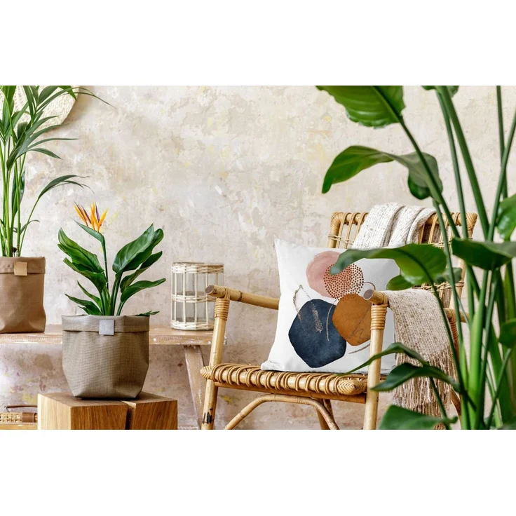 Diwzbyn Kissenbezüge 4er Set Kunst Outdoor Kissenbezug 45x45cm Dekokissen Gartenkissen, (4 Stück), ästhetische Deko für Couch und Wohnraum – Bild 4