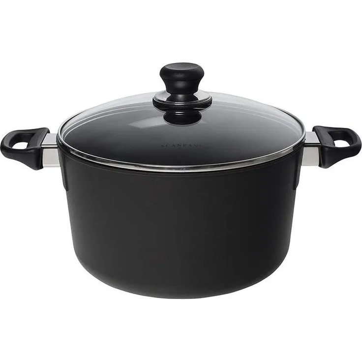 Scanpan 53252600 Classic Induction Dutch Oven, Aluminium, Schwarz