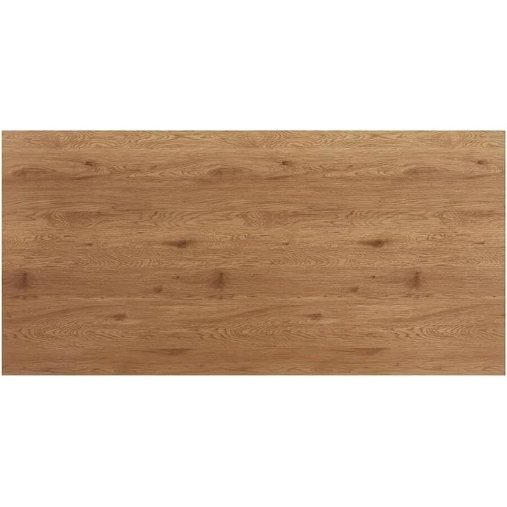 HOME DELUXE Essgruppe Eckig AVENCIA inkl. Sternfuß - 200 x 120 cm Light Oak 4 Stühle Creme – Bild 6