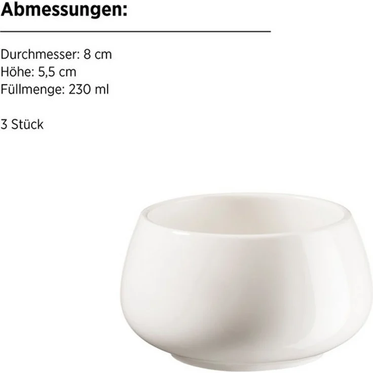 MÄSER Servierplatte Taya, Porzellan, (4-tlg) – Bild 2