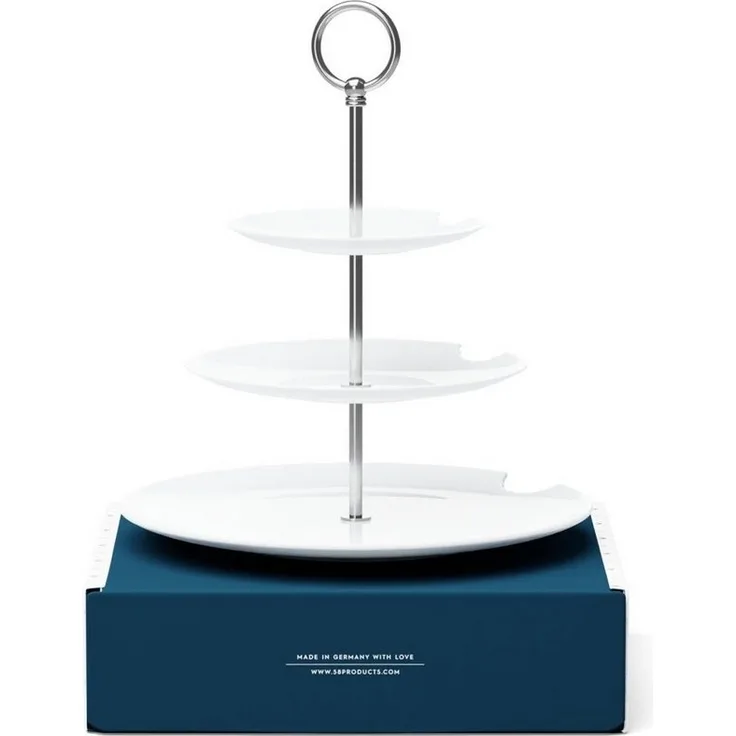 FiftyEight Products Etagere 3-tlg. weiß
