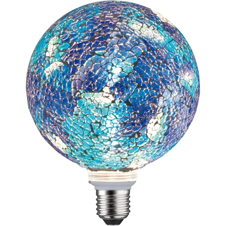 Paulmann 287. 50 LED G125 E27 Miracle Mosaic Blau 2. 700K dimmbar