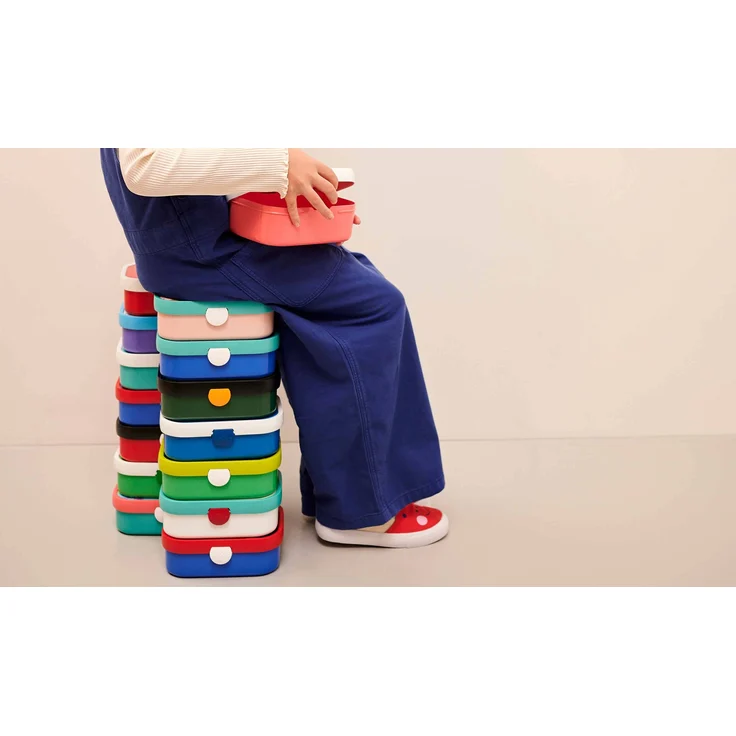 Mepal CAMPUS Brotdose mit Gabel Switch - Cool Pink / Cool Mint – Bild 7