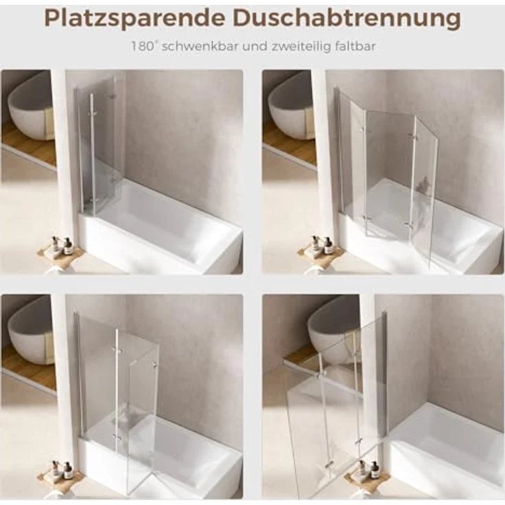 Boromal Ganzkörperspiegel Weiß 150x50cm Standspiegel groß Weiß mit Aluminiumrahmen (Flurspiegel Hochspiegel, Rundbogen), Hängend, Wand gelehnt – Bild 9
