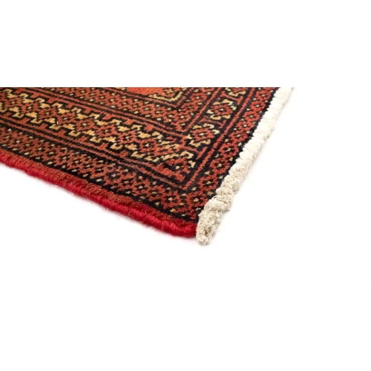 Turkaman Teppich 130x60 cm - rost – Bild 2