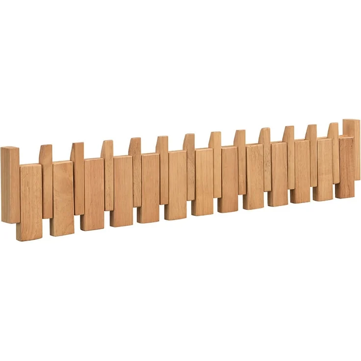 HOME DELUXE Garderobenleiste PORTE Hellbraun - 80 x 15 cm – Bild 3