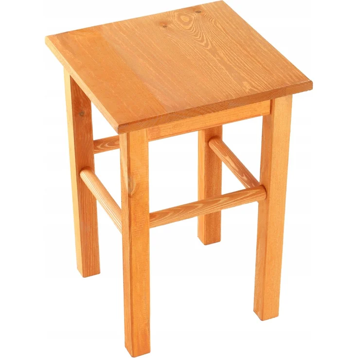 KADAX Küchenhocker aus Holz, Stuhl 43,5 cm, massive Erle – Bild 4
