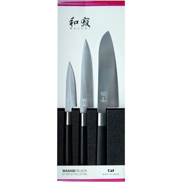 KAI Wasabi Black Messerset 67S-310 - 2 x Allzweckmesser + Santoku – Bild 5