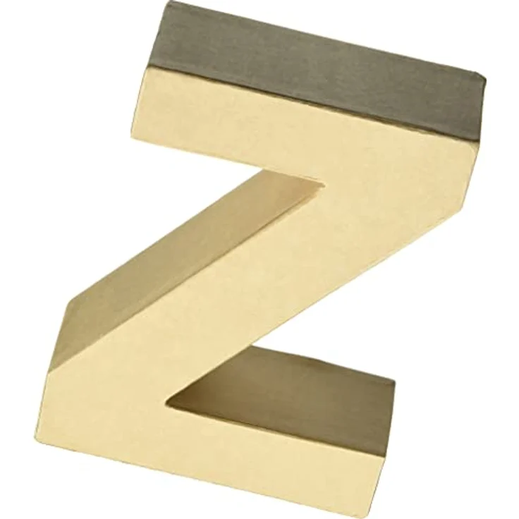Glorex Papp-Buchstabe Z 17,5 x 5,5 cm – Bild 4