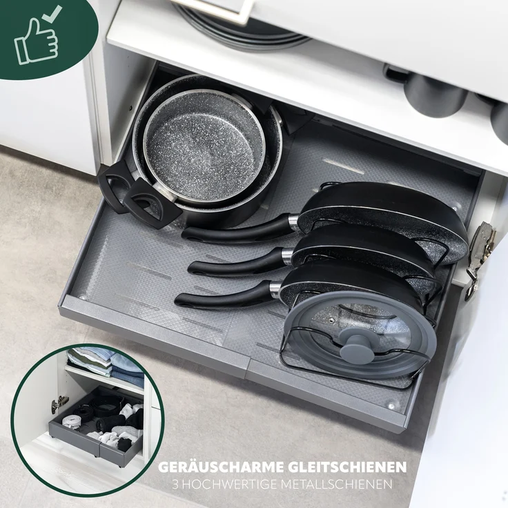 Teleskopschublade 2er, 43-67 cm – Bild 6