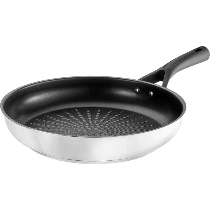 Antihaftbeschichtete Pfanne Pyrex Expert Edelstahl