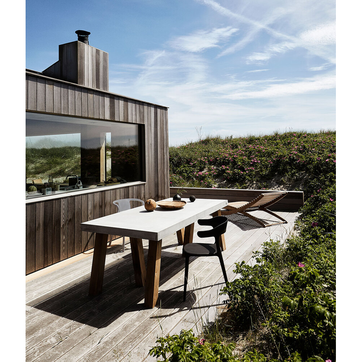 Papatya Luna Sessel-Stripe anthrazit Stuhlsitz, Oberteil anthrazit – Bild 5