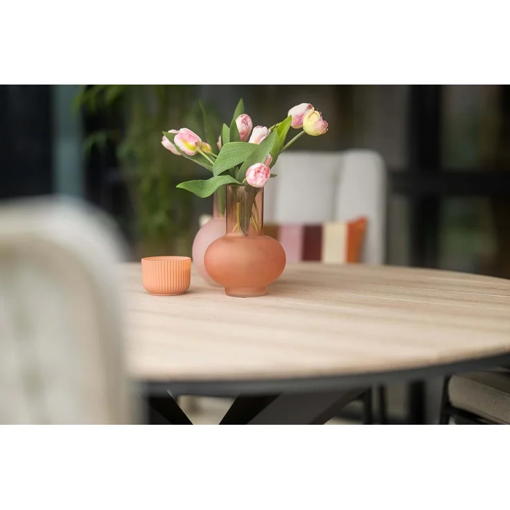 Gardissimo ARMATI Nonwood Alu-Gartentisch Gartenmöbel 148cm (rund) – Bild 6