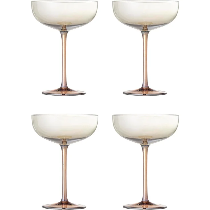 BLOOMINGVILLE Aston Cocktailglas Bronze Glas – Bild 1
